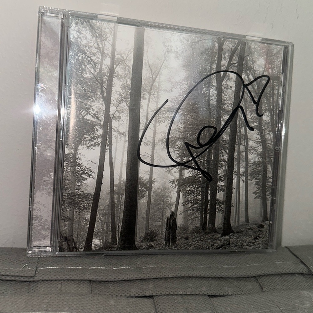 Signed Folklore CD Taylor Swift